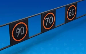 Bu yolda sürət həddi endirildi