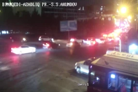 Yanğına bu görə bu yol bağlandı