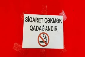 Qadağan olunan yerlərdə tütündən istifadə edənlər məsuliyyətə cəlb edildi