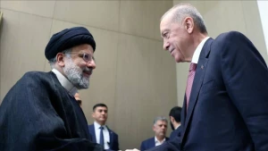 Ərdoğan Rəisi ilə Qəzzanı müzakirə etdi