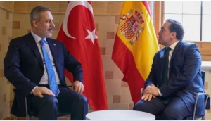 Hakan Fidan İspaniyada bir sıra görüşlər keçirdi