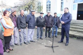 “Açıq mikrofon” aksiyası Quşçu kəndində keçirildi - FOTOLAR