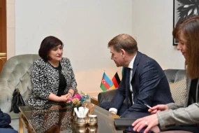 Azərbaycan və Almaniya parlamentləri arasında müzakirələr