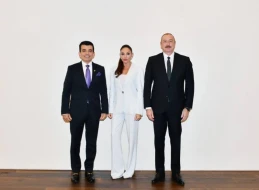 Prezidentlə xanımı ICESCO-nun baş direktoru ilə görüşdülər - YENİLƏNDİ (FOTO)