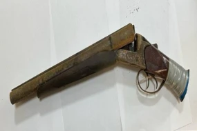 İki qurumdan birgə ƏMƏLİYYAT: Məhkumun vaxtilə gizlətdiyi silah aşkarlandı