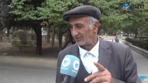 \"Şükür, Tanrı səsimizi eşitdi!\" - Paytaxt sakini sevincindən AĞLADI - VİDEO