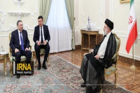 Xələf Xələfov İran Prezidenti ilə danışıqlar apardı