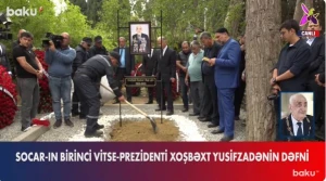 Xoşbəxt Yusifzadə dəfn edildi - YENİLƏNİR (VİDEO)