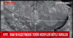 Şimali İraqda terrorçular belə məhv edildi - VİDEO