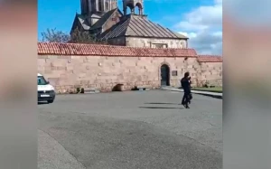 Xankəndidəki kafedral və kilsə polisimiz tərəfindən qorunur - VİDEO