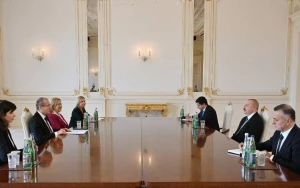 Prezident ÜST-nin Avropa üzrə regional direktorunu qəbul etdi