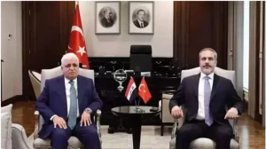 Hakan Fidan  Ankarada Falih əl-Fəyyanı ilə GÖRÜŞDÜ - FOTO