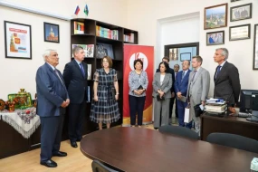 Rusiyanın ölkəmizdəki səfiri ADU-nun qonağı oldu - FOTOLAR