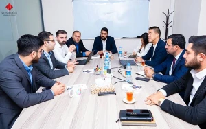 Türkiyənin aparıcı fintex şirkətinin nümayəndələri Veysəloğlu Şirkətlər Qrupunda olub - FOTO