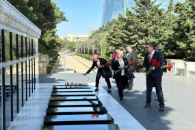 Gürcüstan parlamentinin Baş katibi Azərbaycana gəldi