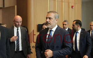 Hakan Fidan Şuşada - FOTOLAR