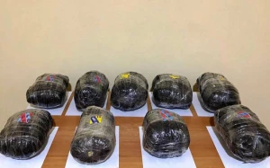 İrandan Azərbaycana narkotik keçirilməsinin qarşısı alındı - FOTO