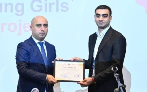 Emin Əmrullayev bu şirkətə təşəkkürnamə təqdim etdi - FOTO