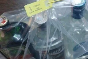 Bakıda bu mərketdə saxta spirtli içkilər aşkarlandı - FOTO