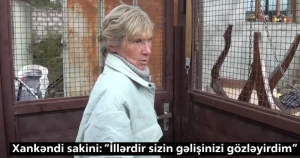 Xankəndidə yaşayan Lilya Zemtsova: “İllərdir, sizin gəlişinizi gözləyirdim...” - VİDEO