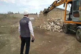 Qanunsuz tikililərin qarşısı alınıb - VİDEO