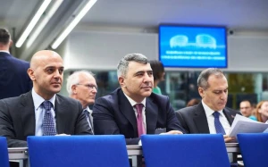 İnam Kərimov İnsan Hüquqları üzrə Avropa Məhkəməsinin sədri ilə GÖRÜŞDÜ - FOTO