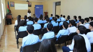 Məktəblərdə “Rəqəmli bacarıqların inkişaf etdirilməsi” layihəsi təqdim edilib - FOTOLAR
