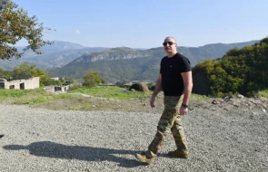 İlham Əliyev Xankəndi şəhərinin Kərkicahan qəsəbəsində olub 