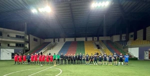 Şəhid jurnalistlərin xatirəsinə həsr olunmuş ikinci futbol turniri start götürdü - FOTO