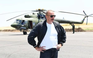 Prezident Füzulidə 2 kəndin təməlini qoydu 