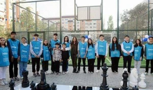 Leyla Əliyevanın iştirakı ilə növbəti “Bizim həyət”in açılışı - FOTO