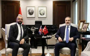 Hakan Fidan Kleverli ilə Fələstin-İsrail məsələsini müzakirə etdi