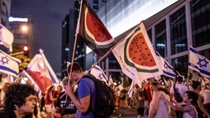 Fələstin bayrağı qadağasında qarpız həlli: İsrail sosial mediaya da təzyiq etdi