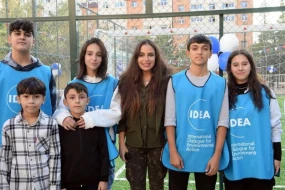 Leyla Əliyevanın iştirakı ilə növbəti “Bizim həyət”in açılışı oldu - FOTOLAR