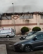 Azərbaycanda məşhur bazar yanır - FOTO/VİDEO