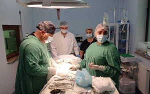 Xankəndidə ilk cərrahi əməliyyat icra olundu - FOTO
