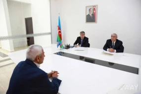 Hacıqabul rayon və Şirvan şəhər sakinlərinin qəbulu keçirildi - VİDEO