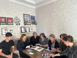 Şəhid Əfqan Abdurahmanovun ailəsi ziyarət olundu - FOTOLAR