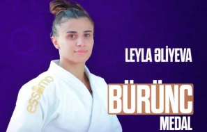 Leyla Əliyevadan Əbu-Dabidə bürünc medal
