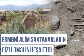 Erməni alim saxtakarların gizli əməlini ifşa etdi - VİDEO