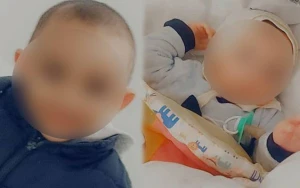 Azərbaycanda qadın nəvələrini İcra Hakimiyyətinin qarşısına atdı