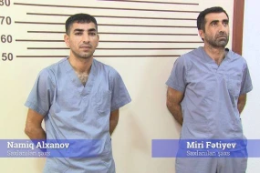 Abşeronda ödəmə terminalını oğurlayan şəxslər saxlanıldılar - VİDEO