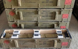 Qarabağda aşkarlanan sursatların bir qismi 2021-ci il istehsalıdır - FOTOLAR