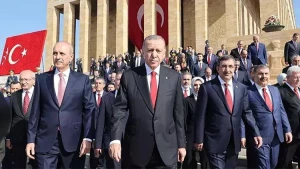 Ərdoğanın Cümhuriyyətin 100 illiyində etdiyi çıxış dünya mətbuatında: “Qəzzaya kimsə əlini uzada bilməz”