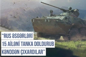 “Yoldaşımı və üç uşağımı erməni əşyası ilə dəyişiblər” - VİDEO