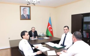 Baş prokuror Şabranda qəbul keçirdi - FOTOLAR