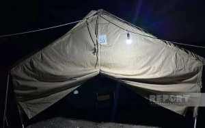 Ağdam-Xankəndi yolu elektrik enerjisi ilə təmin edildi