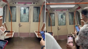Sel suları metronu basdı, vətəndaşlar böyük şok yaşadı