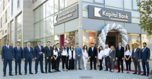 Kapital Bank sahibkarlar üçün “Ağ şəhər KOB Mərkəzi” filialını istifadəyə verdi