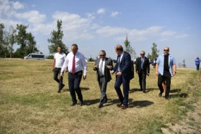 Slovakiya nümayəndə heyəti Cıdır düzündə - FOTO